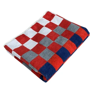 حوله دستی ماندگار مدل شطرنجی بزرگ سایز 40X80 سانتی متر