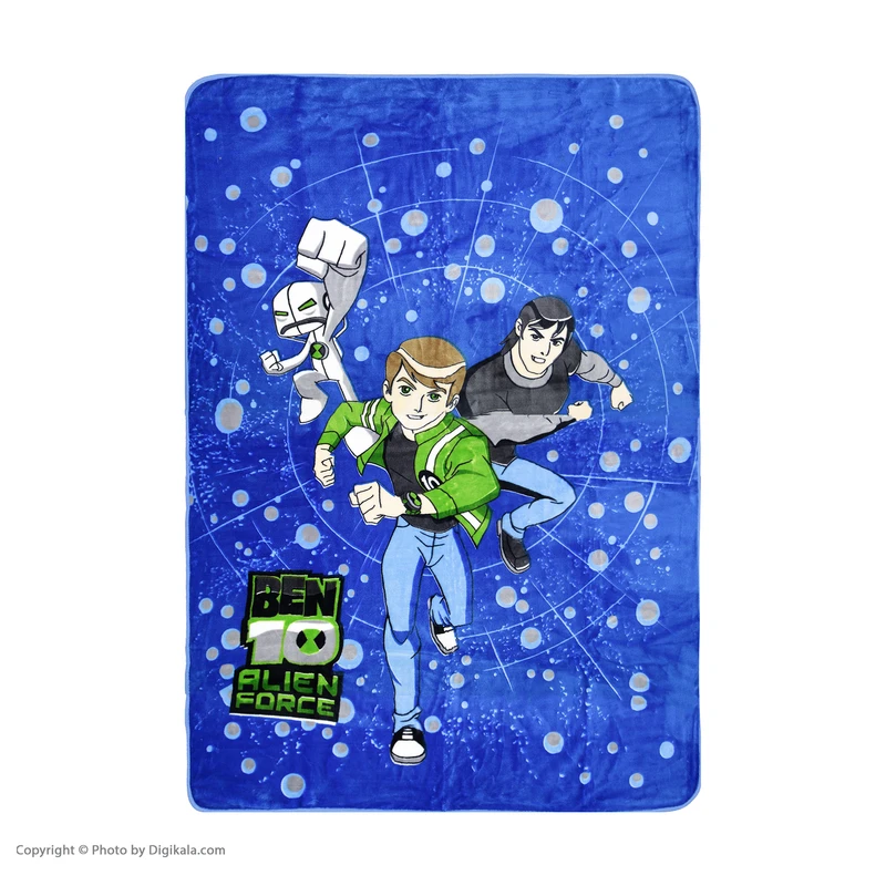 پتو گلبافت برتر مدل بن تن ben10 بن 10 ben ten یکنفره سایز 220×160 سانتی متر