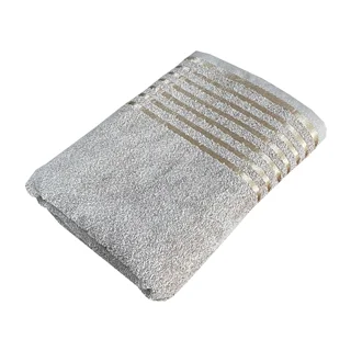 حوله استخری ماندگار دورو نخ مدل هویر سایز 70X130 سانتی متر