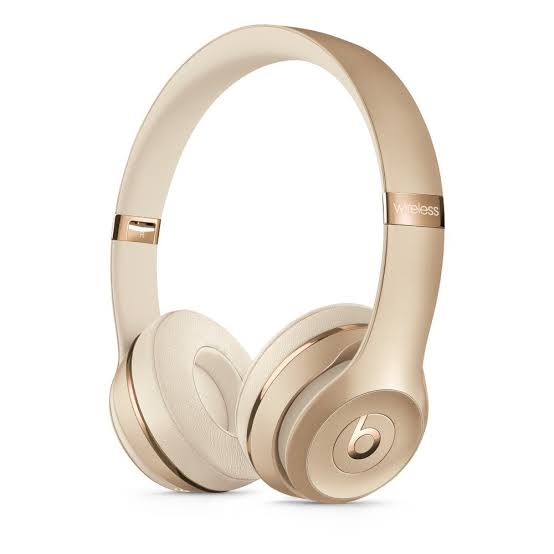 هدفون بیتس solo 2 Beats wireless بیسیم رنگ سفید طلایی