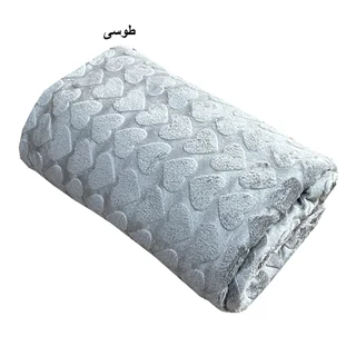 پتو مسافرتی مدل قلبی سایز 160X210 سانتی متر